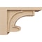 Ekena Millwork 8"W x 24"D x 16"H Classic Alma Rough Cedar Woodgrain TimberThane Corbel, Primed Tan CORUR08X24X16ALMRCPR - alternate 4